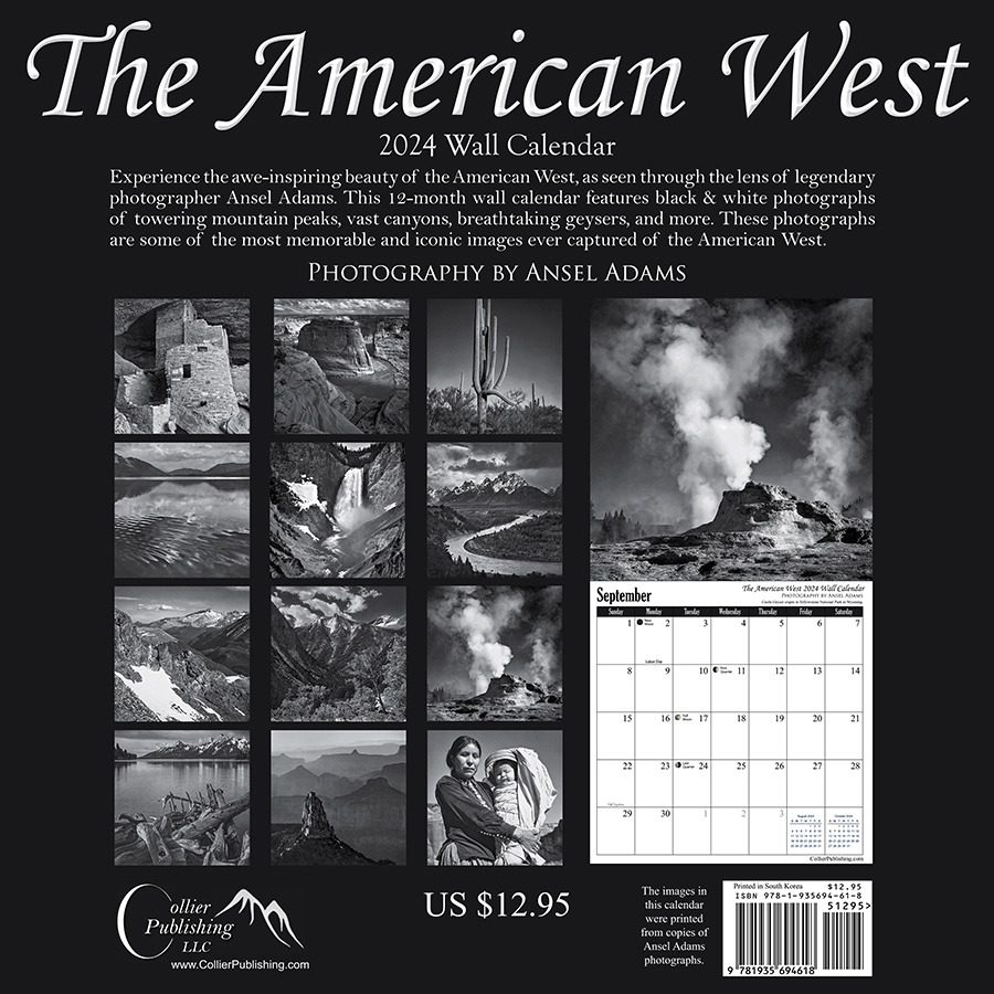 Ansel Adams 2024 Calendar