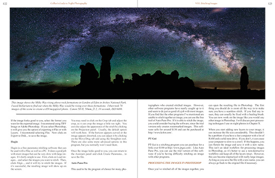 sample from Grant Collier's night photography book