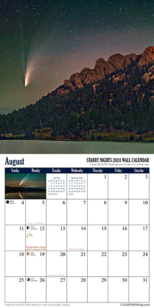Starry Nights 2024 Wall Calendar