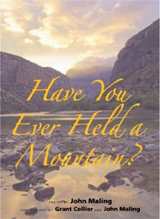 poetry book, photography book, mountains